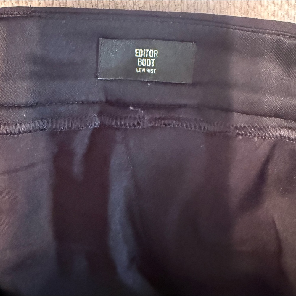 Express Editor Boot Low Rise Pants - Picture 8 of 11